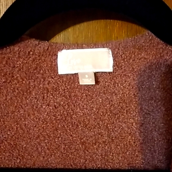 Love by Lottie Moss super soft mauve cardigan size small - Picture 2 of 4